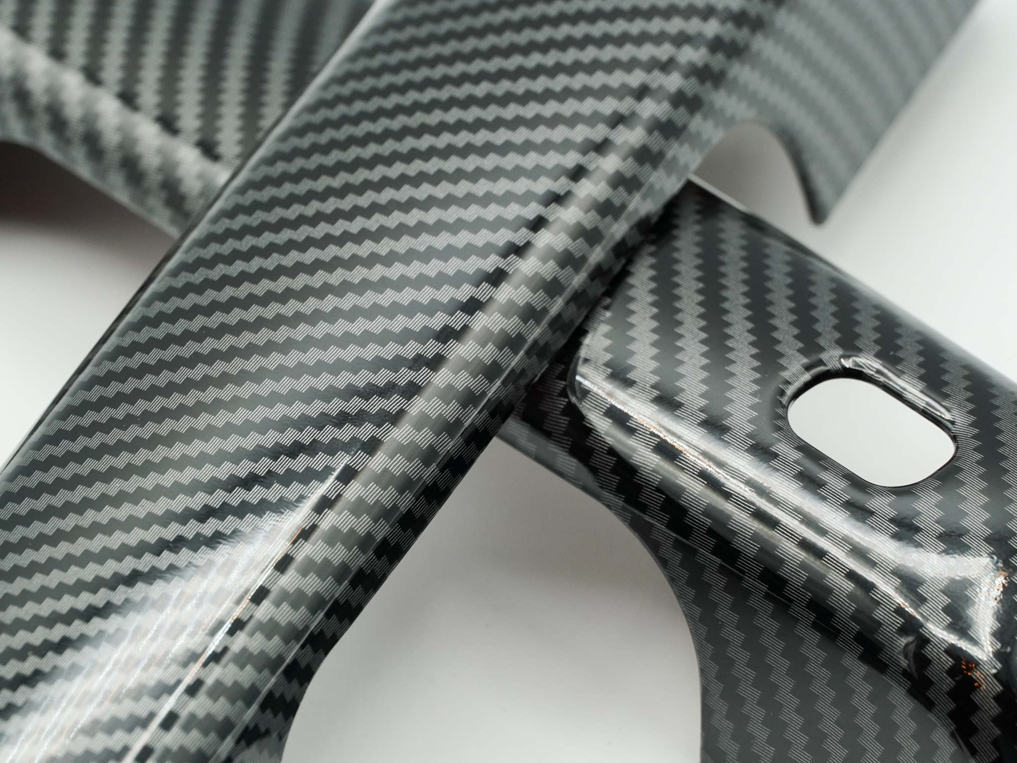 Ford Bronco Door Handle Cover Kit - 2 Door - Carbon Fiber Look